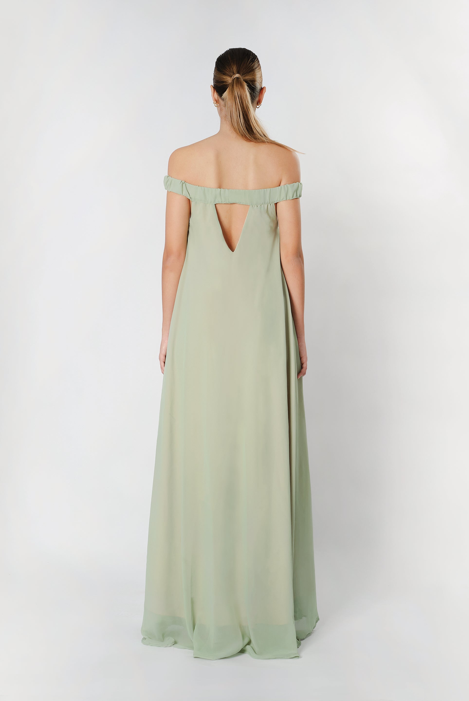 ARIA DRESS PISTACHO