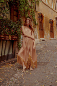 Milano Dress Terracota