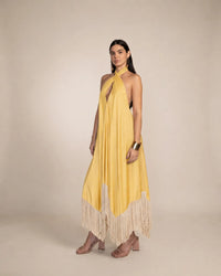Milano Dress Butter Yellow