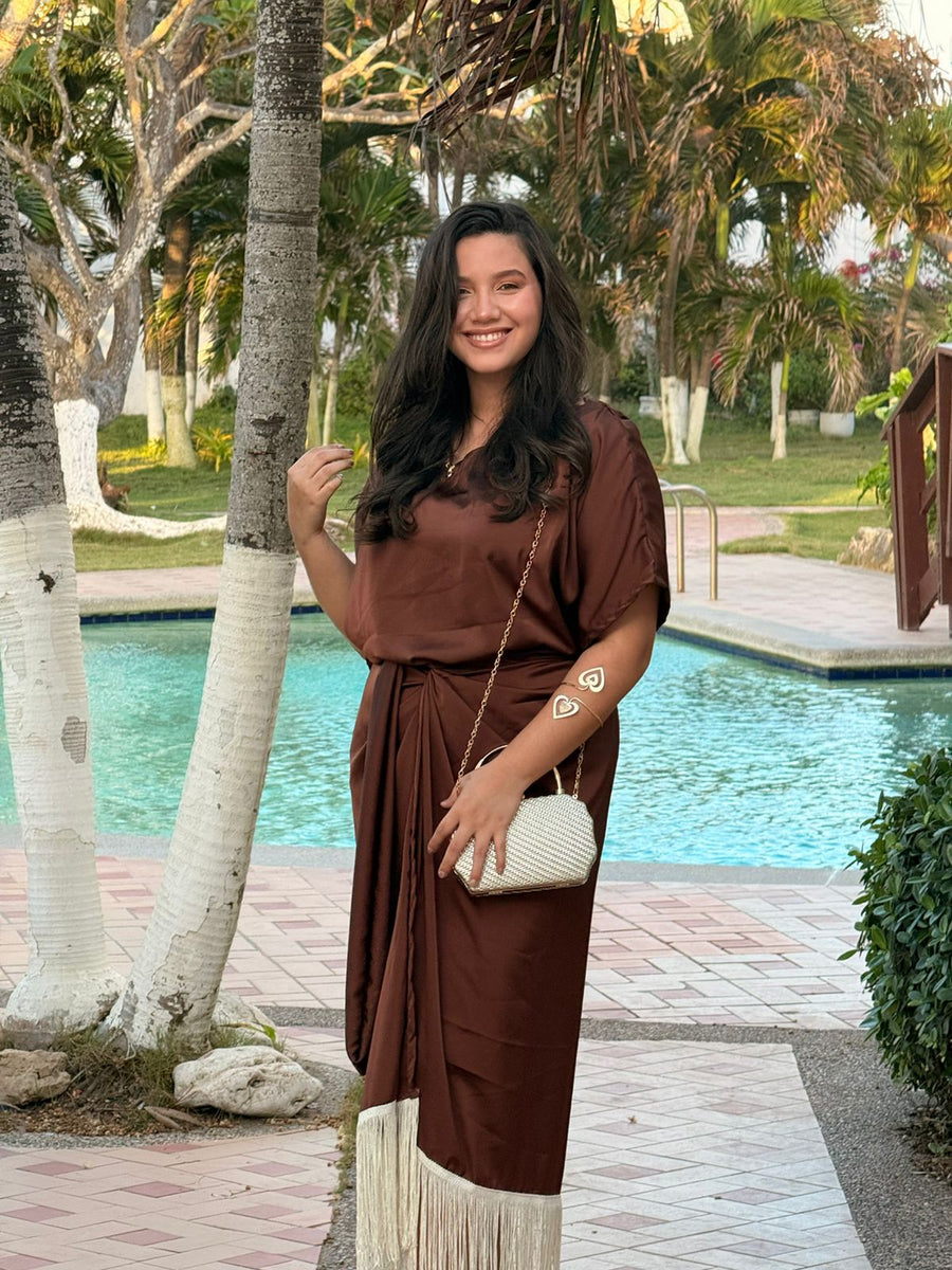 Suván Dress Mocca