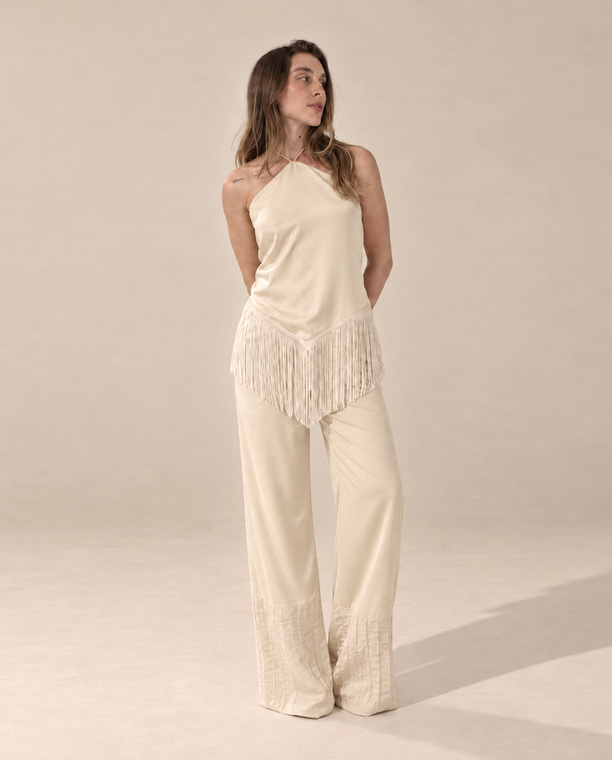 Roma Pant Crema