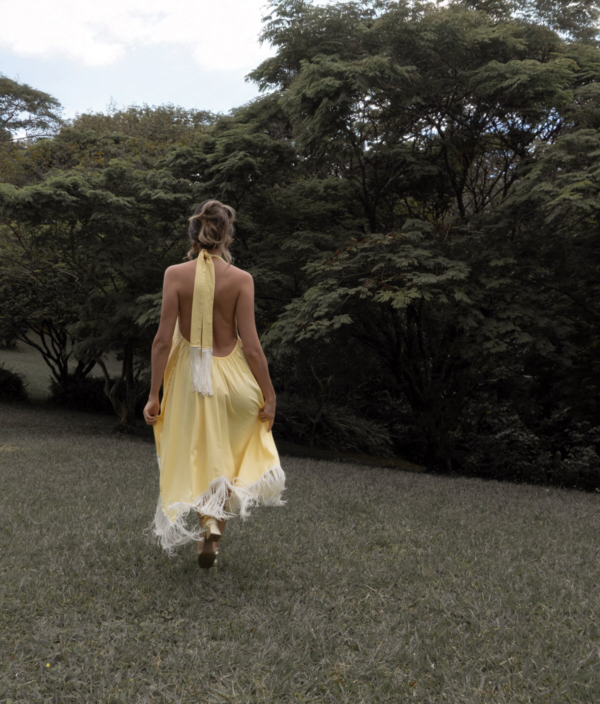 Milano Dress Butter Yellow