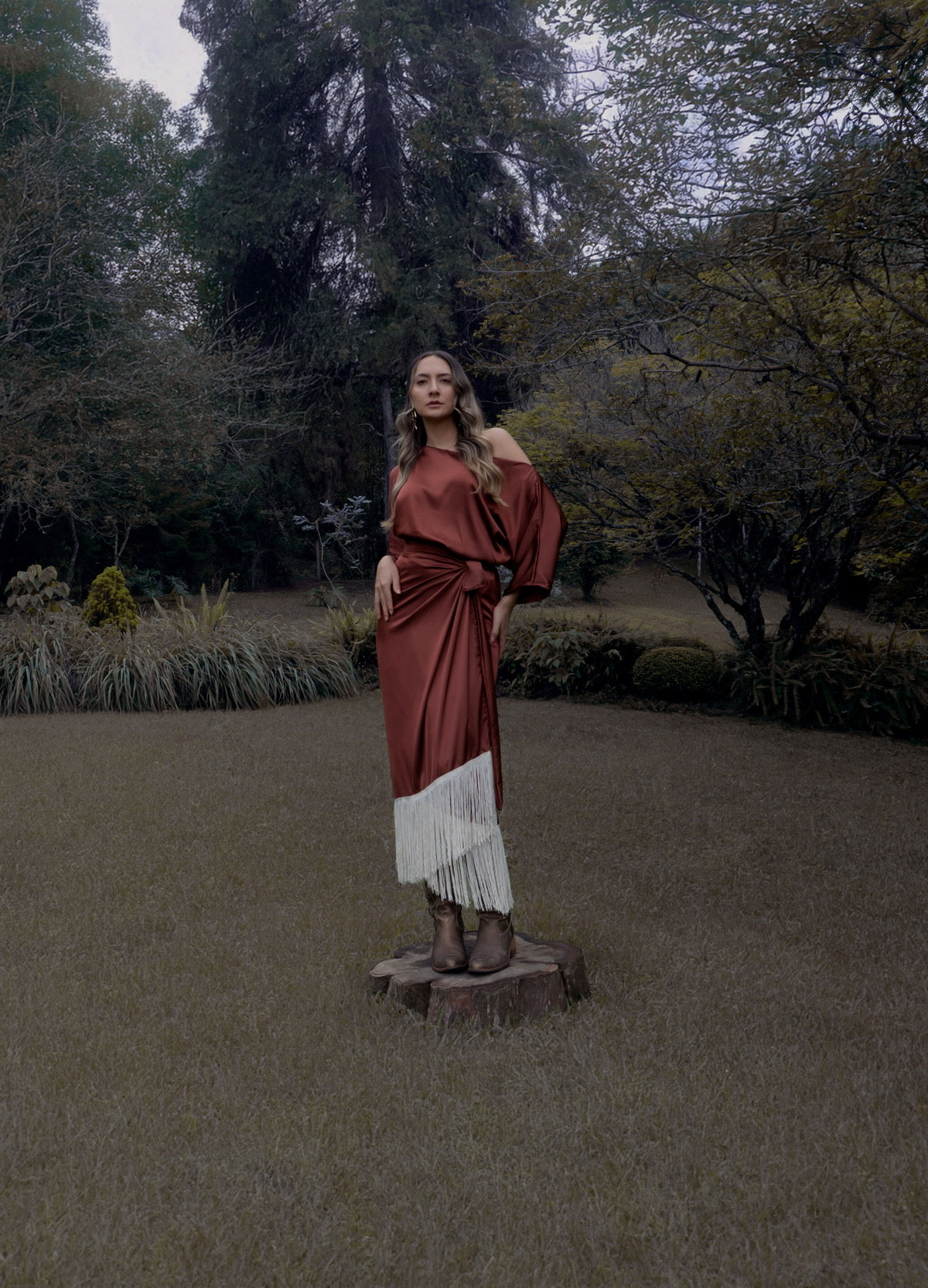 Suván Dress Mocca