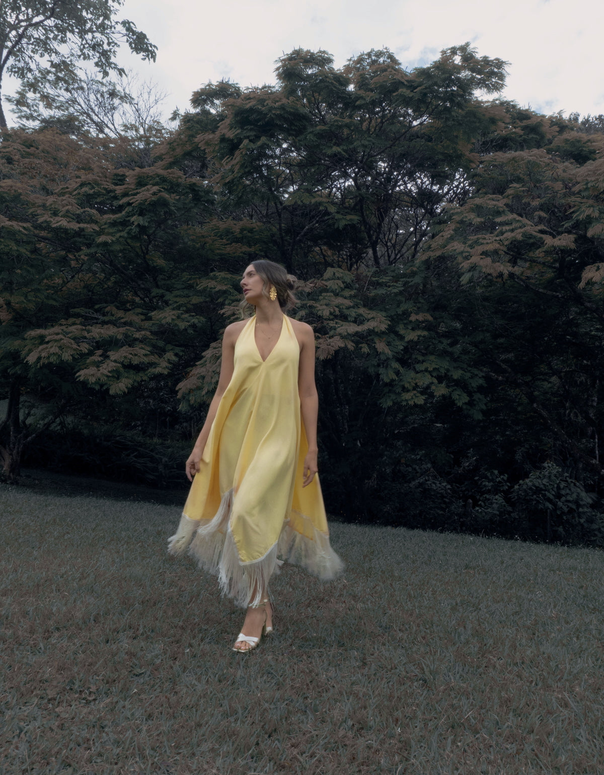 Milano Dress Butter Yellow