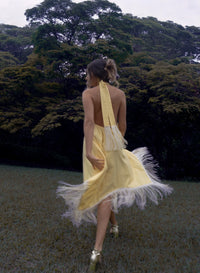Milano Dress Butter Yellow