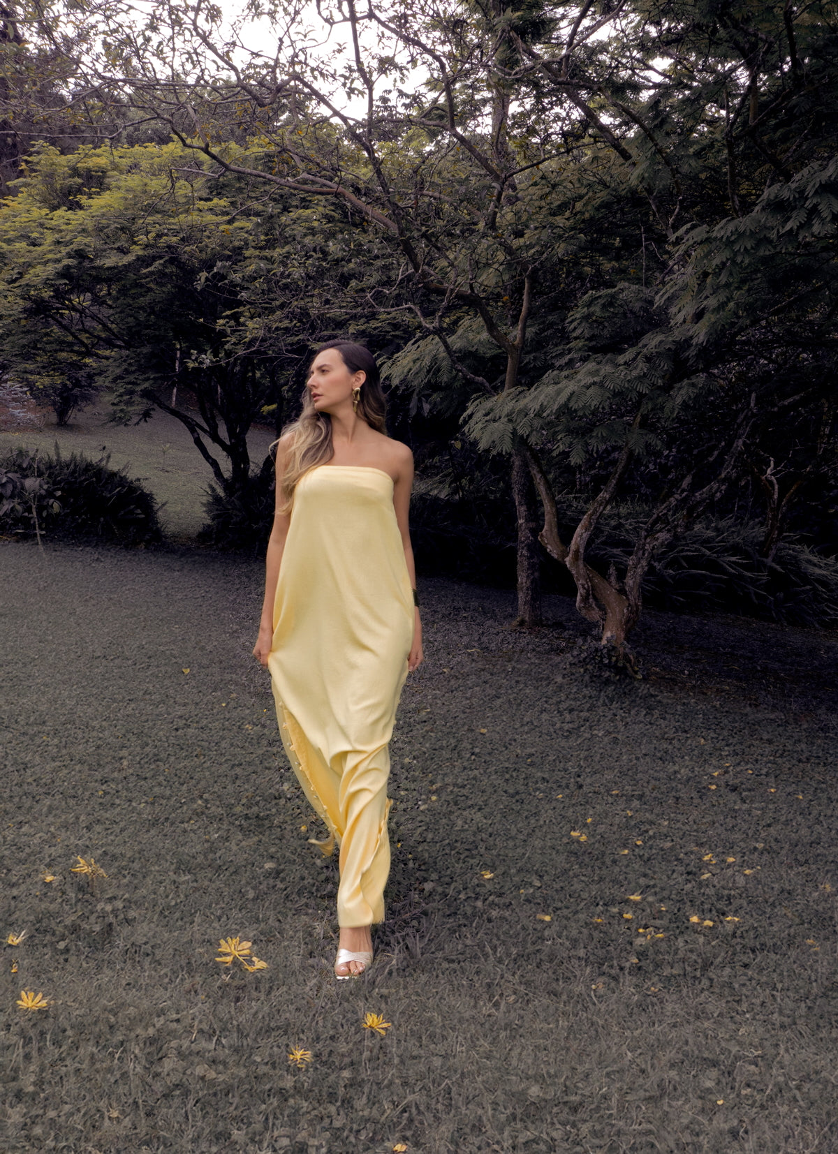 Bari Dress Butter Yellow