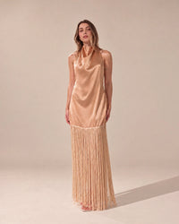 Aurora Dress Rose Gold