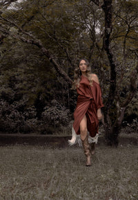 Suván Dress Mocca