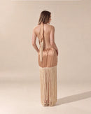 Aurora Dress Rose Gold