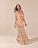 Aurora Dress Rose Gold