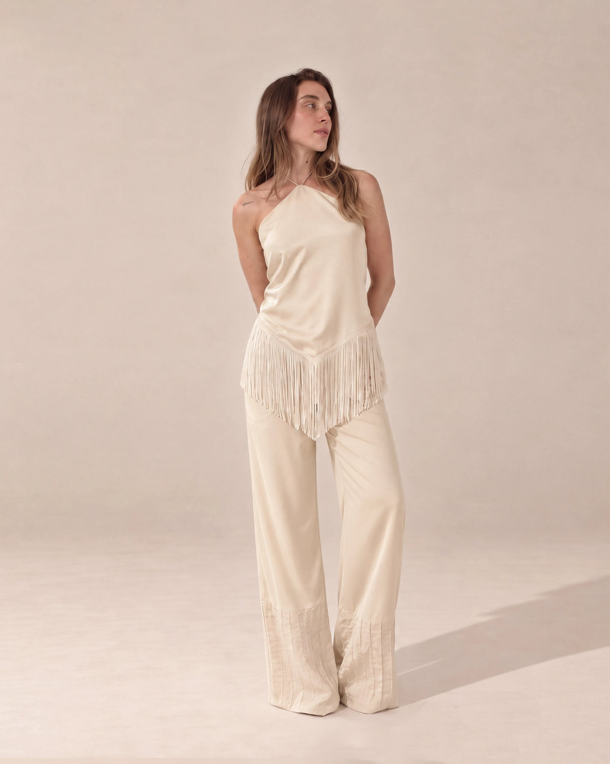 Roma Pant Crema