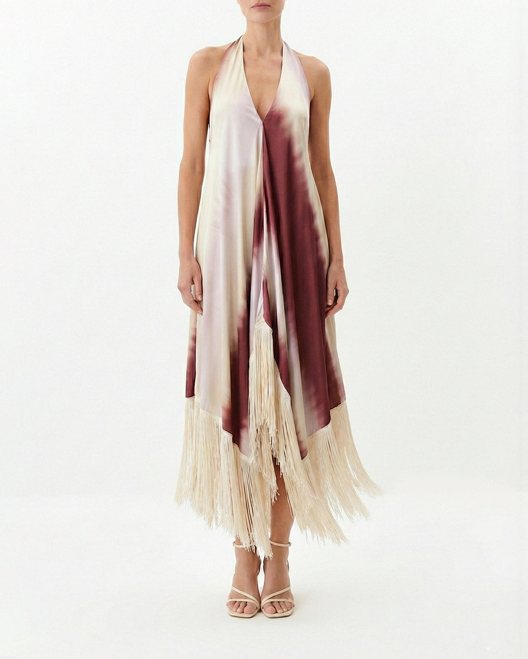 Milano Dress Print Vino