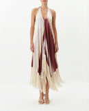 Milano Dress Print Vino