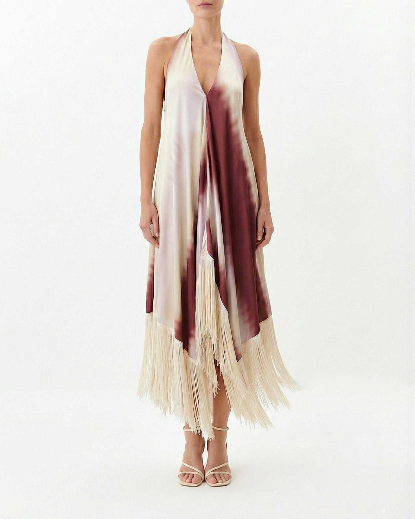 Milano Dress Print Vino