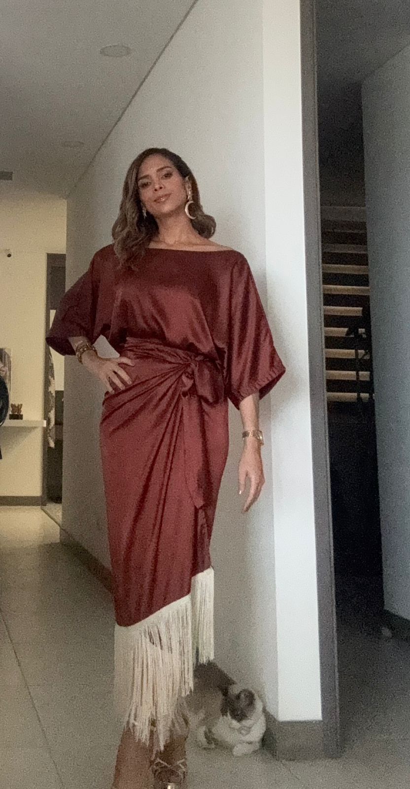 Suván Dress Mocca