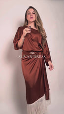 Suván Dress Mocca